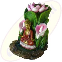 Buddha Rückflussräucherkegel-Brunnen
