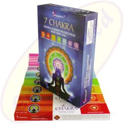 D-Magick 7 Chakras Masala Räucherstäbchen Set