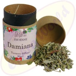 Flora Perpetua Damiana Räucherwerk 30ml Pappdose