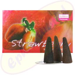 Darshan Strawberry Räucherkegel