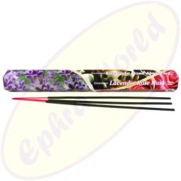 Darshan Lavender Rose Musk Räucherstäbchen