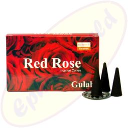 Räucherkegel Darshan Red Rose