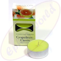 Pajoma Duft-Teelichte Grapefruit Cassis 2er Groß