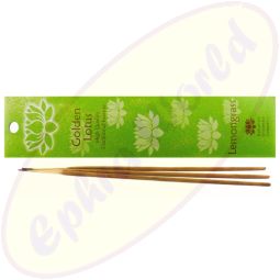 Fiore d`Oriente Golden Lotus Masala Räucherstäbchen Lemongrass