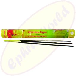 Flute African 7 Peppers indische Räucherstäbchen