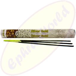 Flute Silver Gold Räucherstäbchen