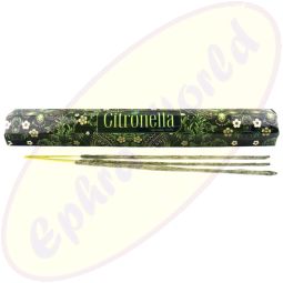 Goloka Citronella Masala Räucherstäbchen Hexa