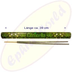 Goloka Citronella XL Masala Räucherstäbchen Garten