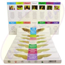 Goloka 7 Erzengel Collection Masala Räucherstäbchen Set