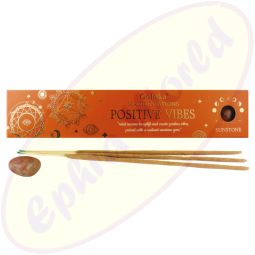 Goloka Manifestations Masala Räucherstäbchen Positive Vibes & Sunstone