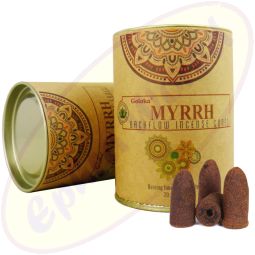 Goloka Rückfluss Räucherkegel Backflow Cones Myrrh mit Loch