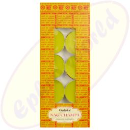 Goloka Nag Champa Duftteelichte 10x11g