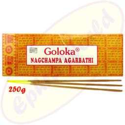 Goloka Nag Champa 250g Masala Räucherstäbchen