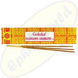 Goloka Masala Nag Champa indische Räucherstäbchen