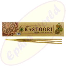 Goloka Organica Kastoori indische Masala Räucherstäbchen