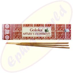 Goloka Nature´s Cedarwood Masala Räucherstäbchen