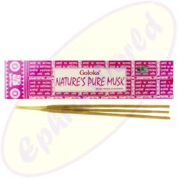 Goloka Nature´s Pure Musk Masala Räucherstäbchen