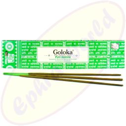Goloka Pure Jasmine indische Masala Räucherstäbchen