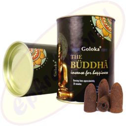Goloka Rückfluss Räucherkegel Backflow Cones The Buddha