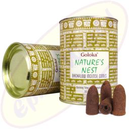 Goloka Rückfluss Räucherkegel Backflow Cones Nature´s Nest