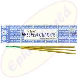 Goloka Seven Chakras indische Masala Räucherstäbchen