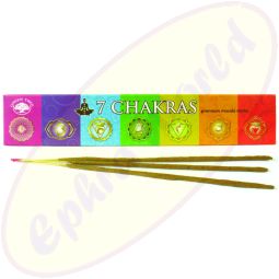 Green Tree 7 Chakras Masala Räucherstäbchen