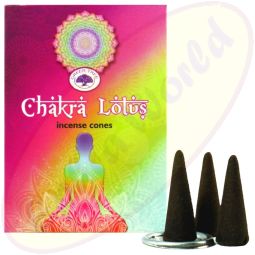 Green Tree Räucherkegel Chakra Lotus