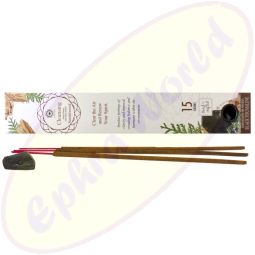 Green Tree Gem Stone Masala Räucherstäbchen Cleansing Sandalwood & Black Tourmaline