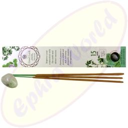 Green Tree Gem Stone Masala Räucherstäbchen Good Luck Patchouli & Green Aventurine