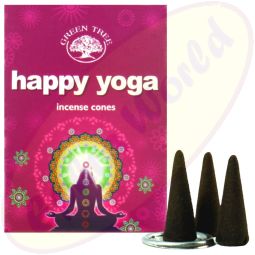 Green Tree Räucherkegel Happy Yoga