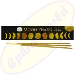Green Tree Masala Räucherstäbchen Moon Phases