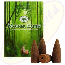 Green Tree Rückfluss-Räucherkegel Backflow Cones Mother Earth