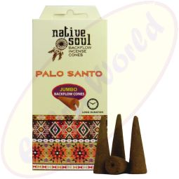 Green Tree Native Soul Palo Santo Rückflussräucherkegel/Backflow Cones