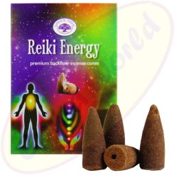 Green Tree Rückfluss-Räucherkegel/Backflow Cones Reiki Energy