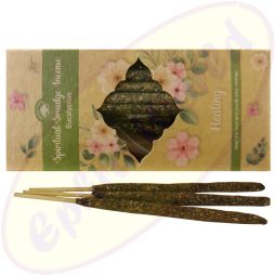 Räucherstäbchenhalter Buddha Büste braun & gold 30cm Polyresin