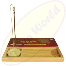 Green Tree Tibetan Meditating Herbs Masala Räucherschnüre Set