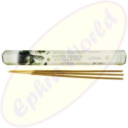 Green Tree White Sage & Eucalyptus Flora Räucherstäbchen