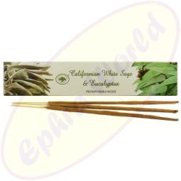 Green Tree Masala Räucherstäbchen Californian White Sage & Eucalyptus