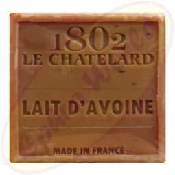 Le Chatelard 1802 palmölfreie vegane Seife 100g Hafermilch/Lait D`Avoine
