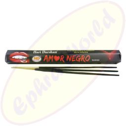 Hari Darshan Black Love Räucherstäbchen