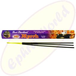 Hari Darshan Myrrh Räucherstäbchen