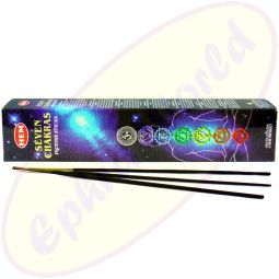 HEM 7 Chakras indisches Räucherstäbchen Set