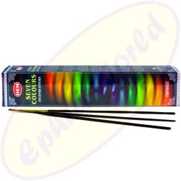 HEM 7 Colours indisches Räucherstäbchen Set
