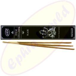 HEM Black Champa indische Masala Räucherstäbchen