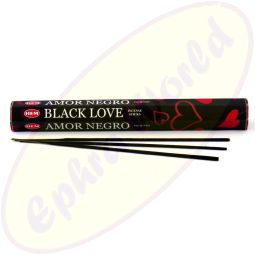 HEM Black Love indische Räucherstäbchen