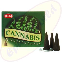 HEM Cannabis indische Räucherkegel - Räucherkerzen