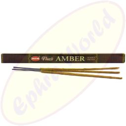 HEM Flora Amber indische Masala Räucherstäbchen