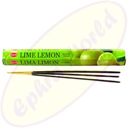 HEM Lime Lemon indische Räucherstäbchen