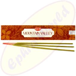 HEM Mountain Valley natural Premium Masala Räucherstäbchen