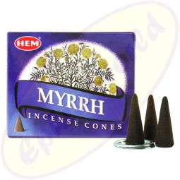 HEM Myrrh indische Räucherkegel